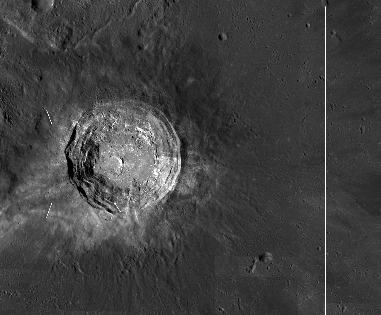 Giant Moon Crater Revealed in Up-Close Photos